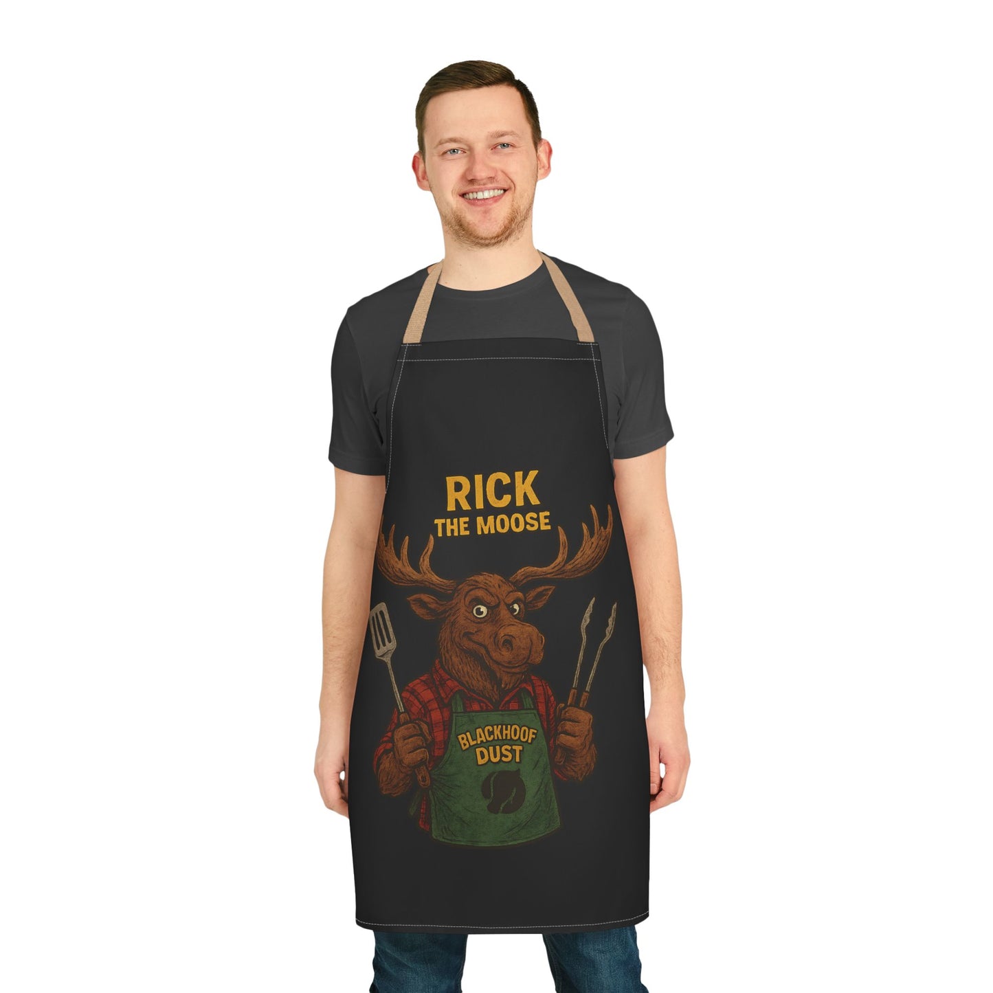 Rick the Moose BBQ Chef Apron