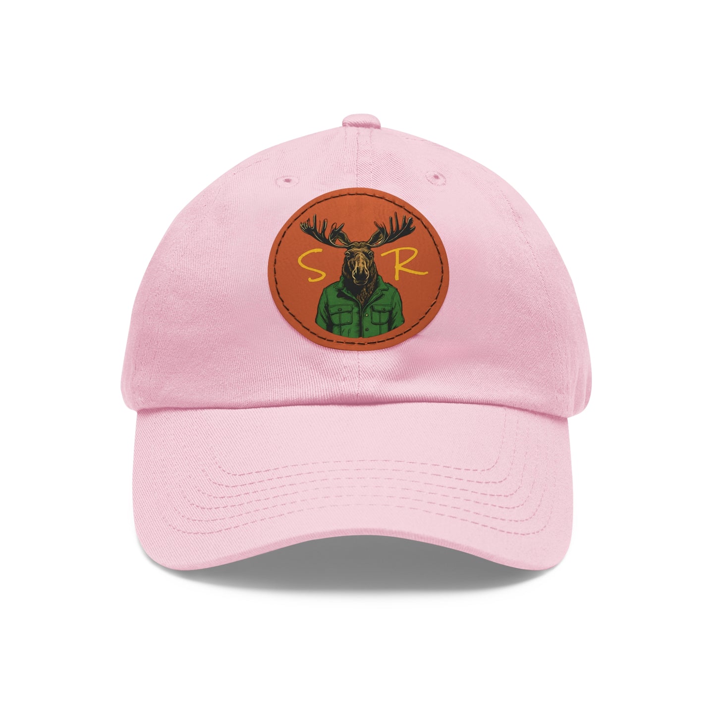Rick the Moose Hat with Leather Patch