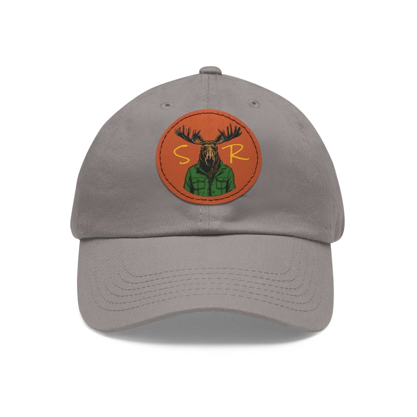 Rick the Moose Hat with Leather Patch