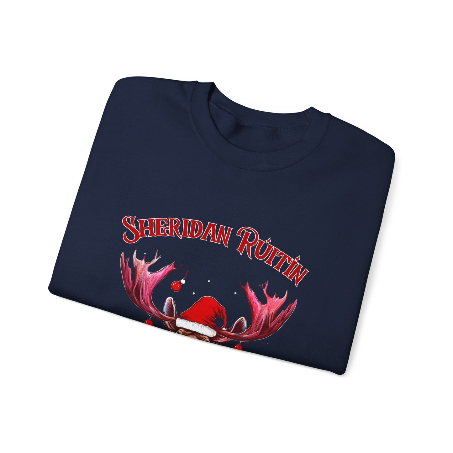 "A Very Rick the Moose Xmas" Crewneck Sweatshirt - Christmas Sweater