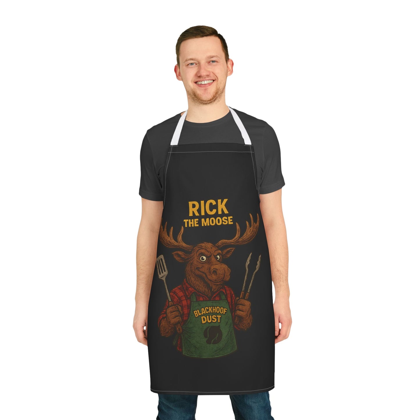 Rick the Moose BBQ Chef Apron
