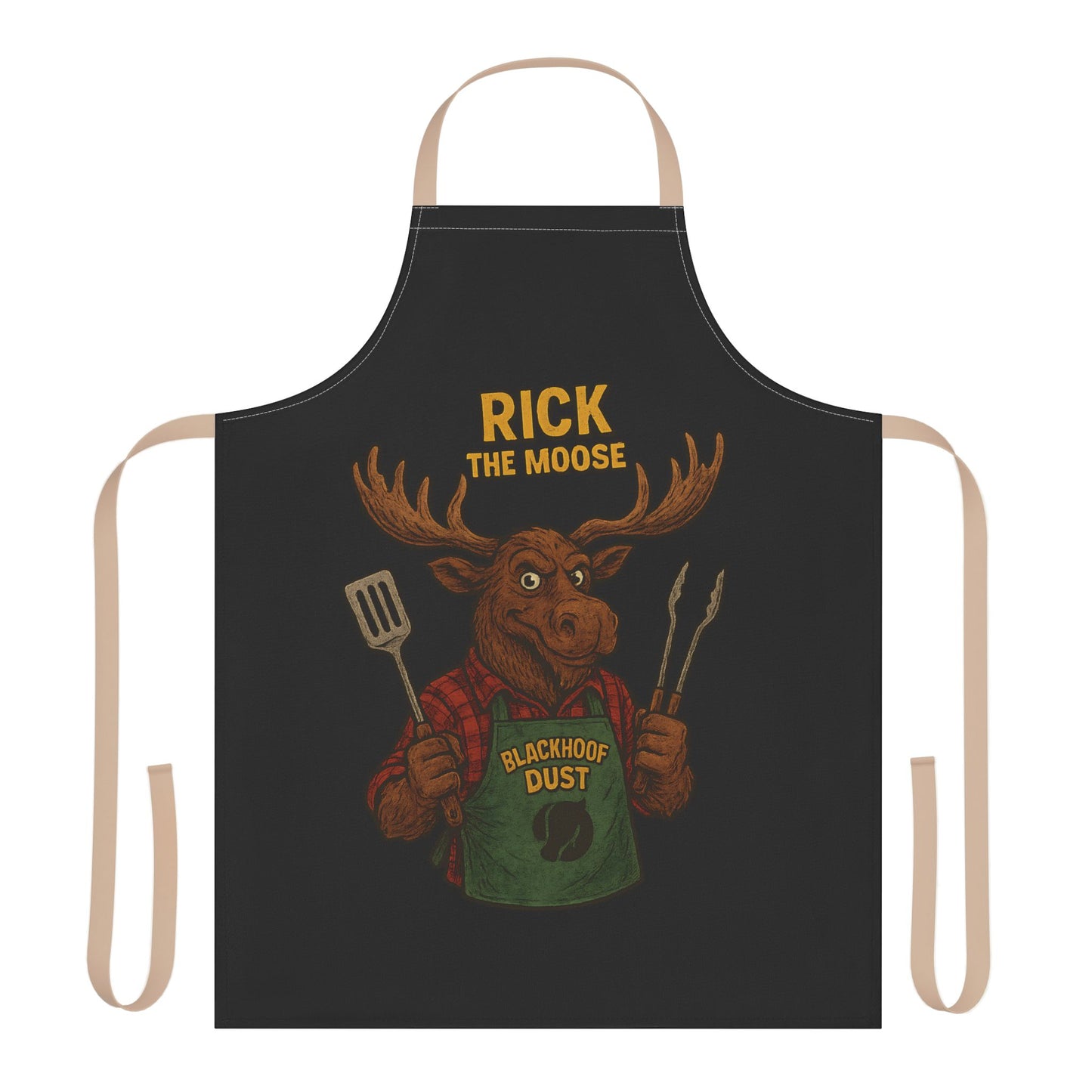 Rick the Moose BBQ Chef Apron