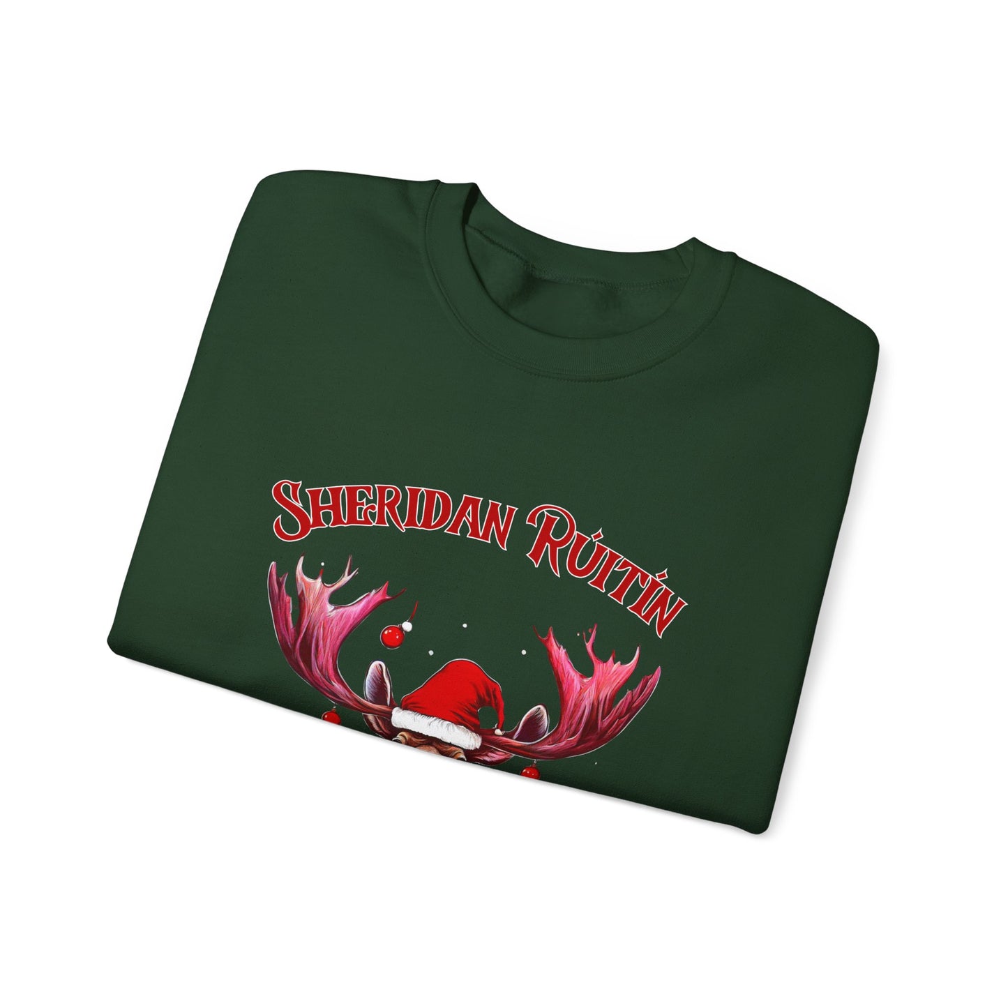 "A Very Rick the Moose Xmas" Crewneck Sweatshirt - Christmas Sweater