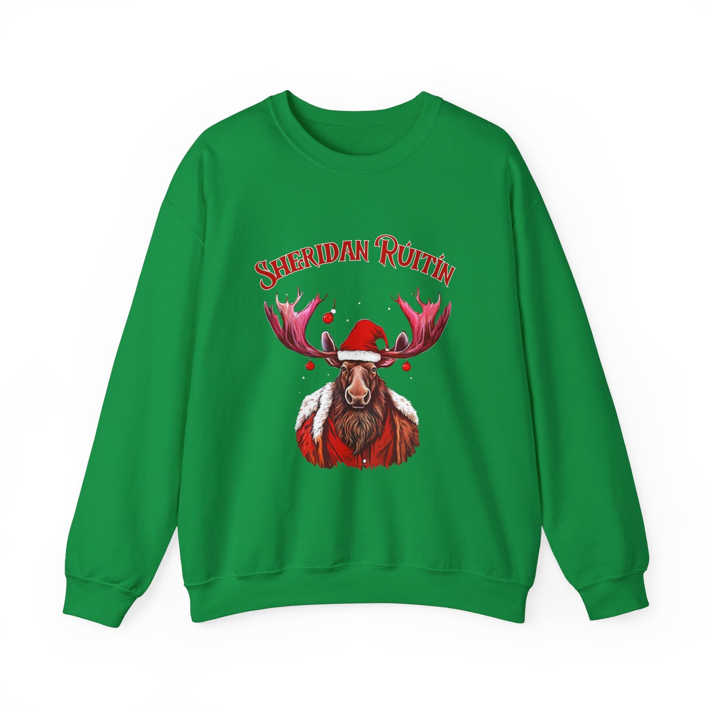 "A Very Rick the Moose Xmas" Crewneck Sweatshirt - Christmas Sweater