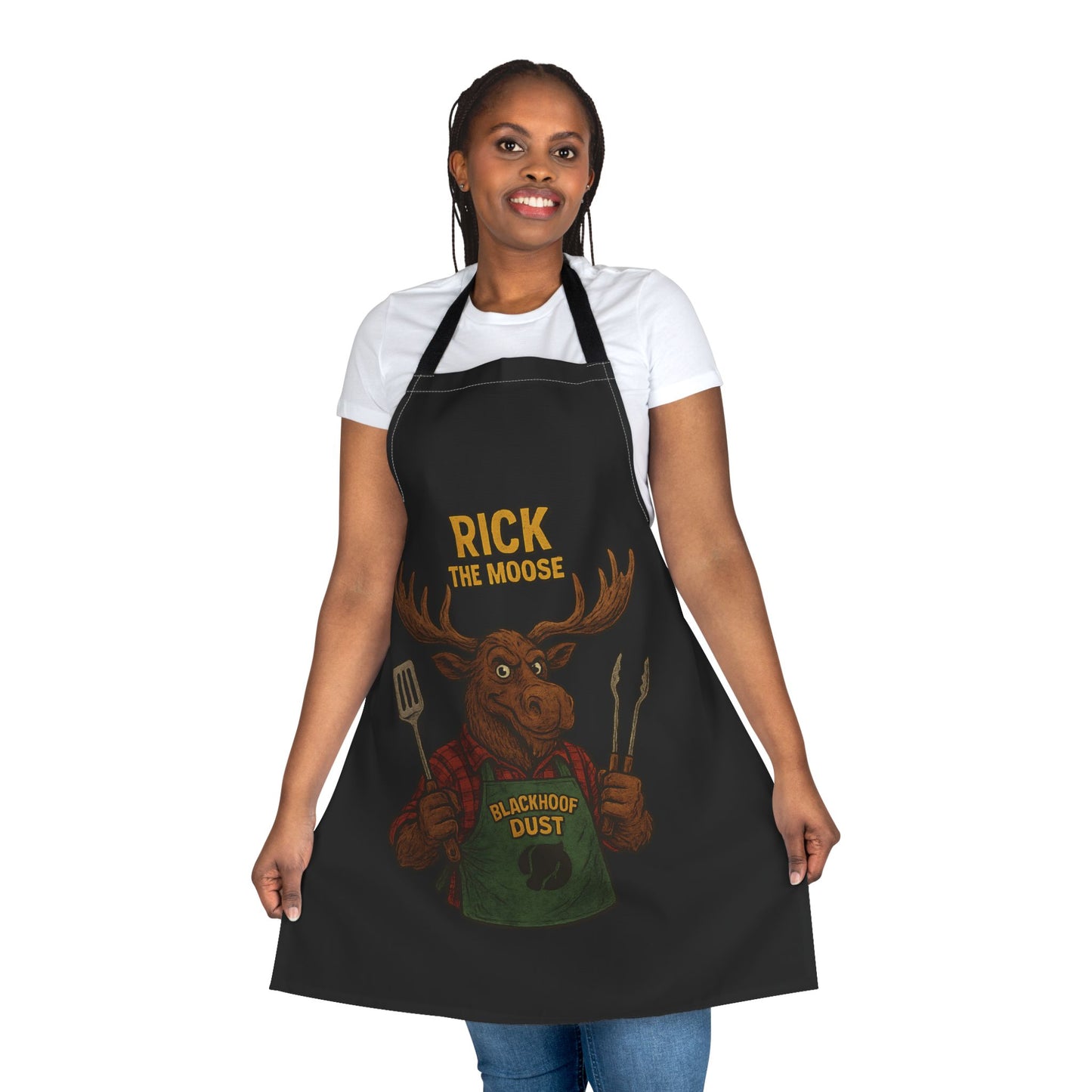 Rick the Moose BBQ Chef Apron
