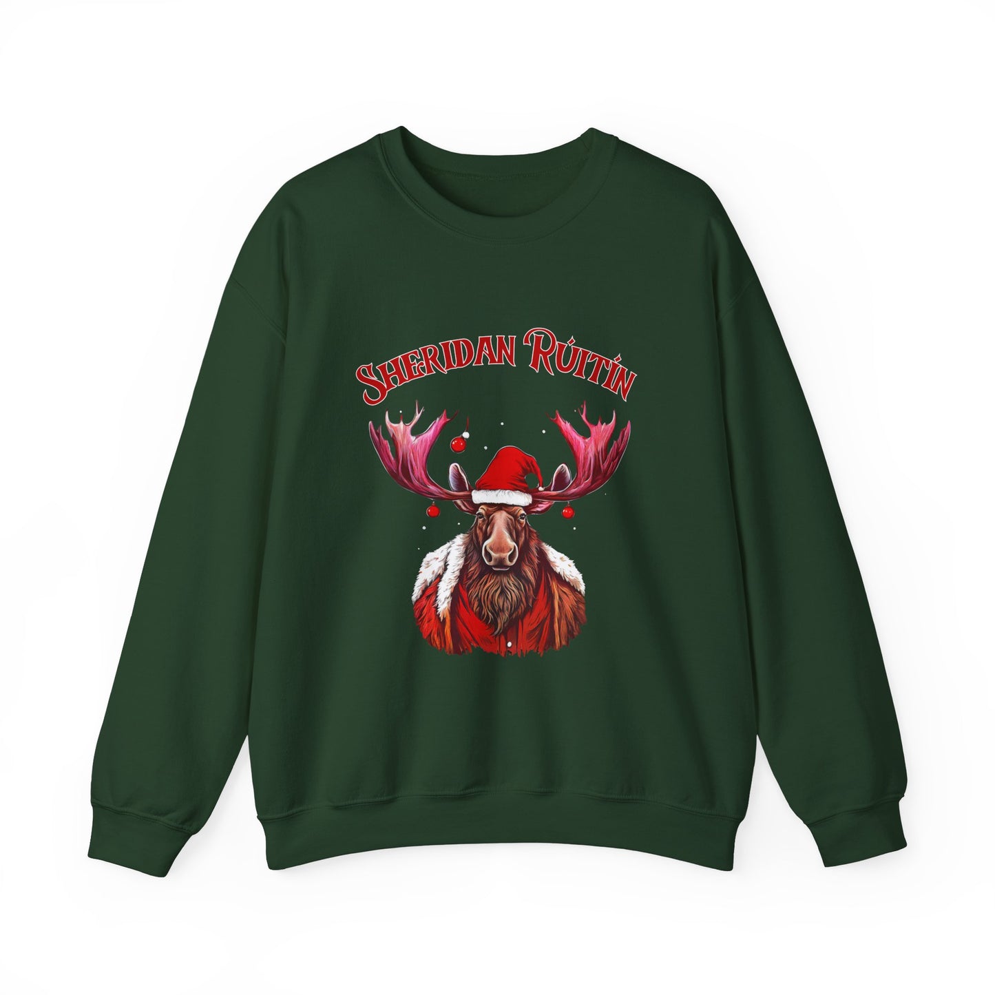 "A Very Rick the Moose Xmas" Crewneck Sweatshirt - Christmas Sweater