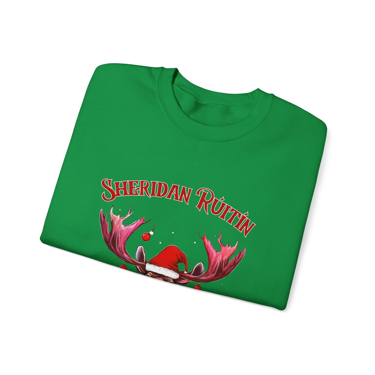 "A Very Rick the Moose Xmas" Crewneck Sweatshirt - Christmas Sweater