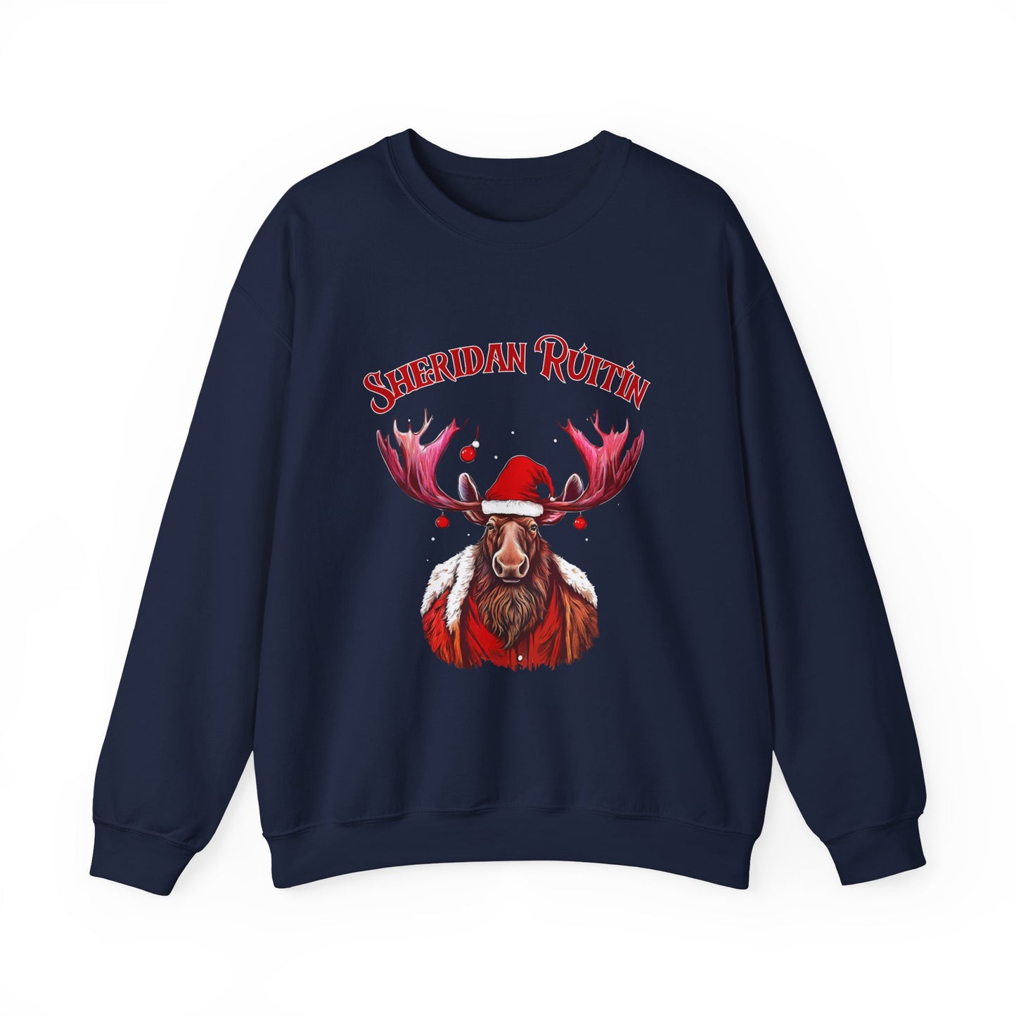 "A Very Rick the Moose Xmas" Crewneck Sweatshirt - Christmas Sweater